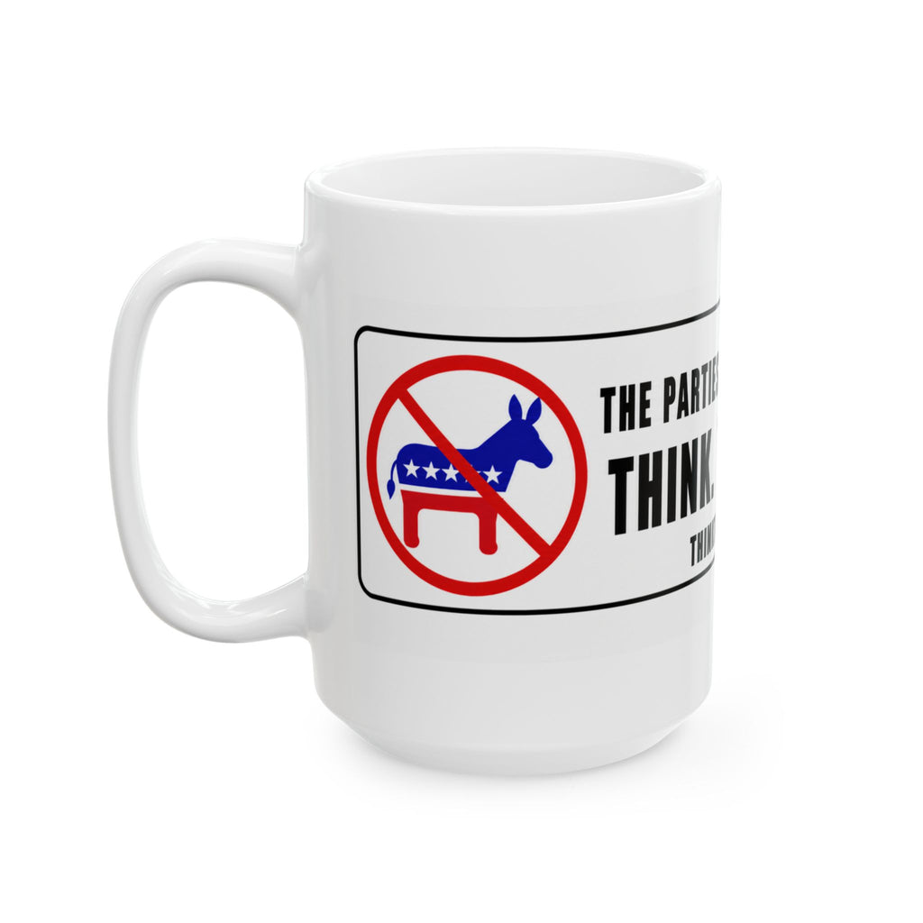 The Parties Are the Problem — Ceramic Mug
