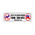 Tired of the Childish Bickering? - Bumper Sticker