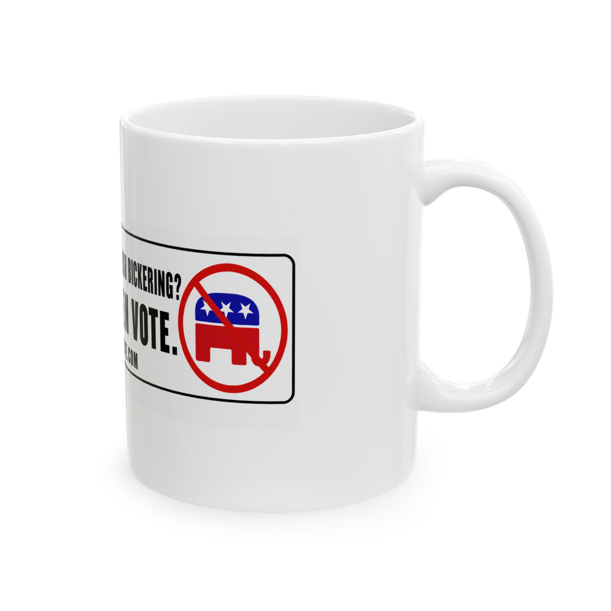 Tired of the Childish Bickering? — Ceramic Mug