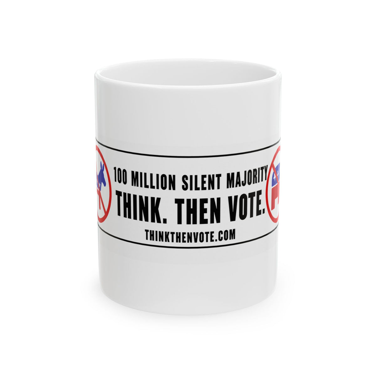 100 Million Silent Majority — Ceramic Mug
