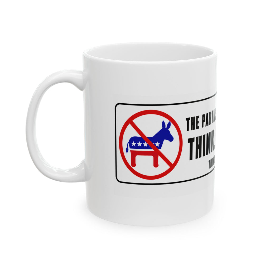 The Parties Are the Problem — Ceramic Mug